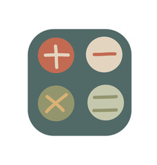 Fototapeta premium plus and minus buttons