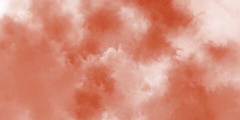 Dreamy Red Fog Spreading in Air in Abstract Composition

