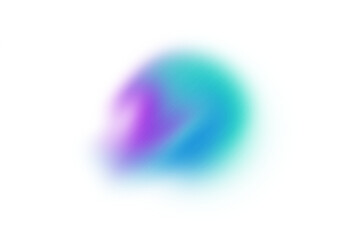 Wavy abstract flow of blue transparent on a white background