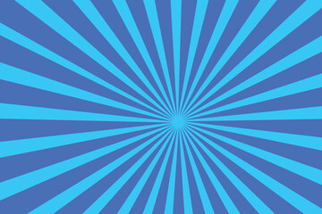 Abstract blue sun rays sunburst backdrop background. seamless retro vintage burst sunrise sunbeam element spiral striped illustration sunray template wallpaper design