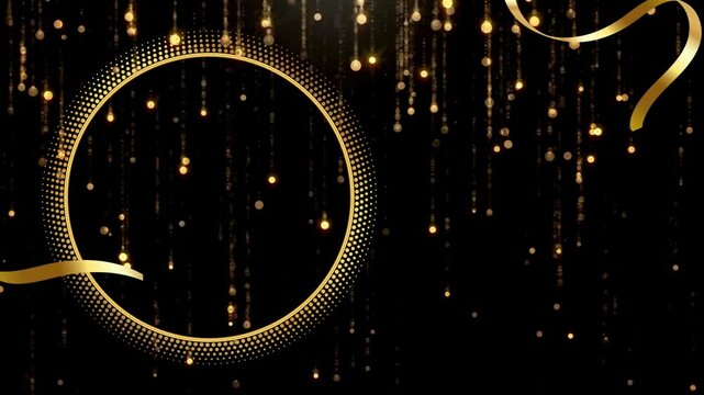 abstract golden light background