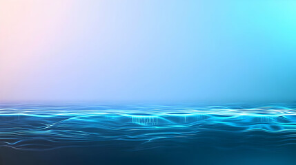 Obraz premium Abstract Digital Background With Blue And Pink Gradient