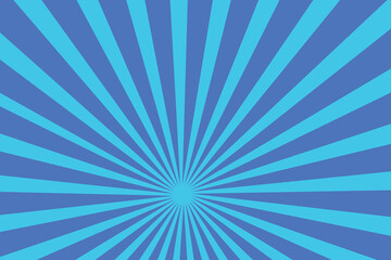 Abstract blue sun rays sunburst backdrop background. seamless retro vintage burst sunrise sunbeam element spiral striped illustration sunray template wallpaper design