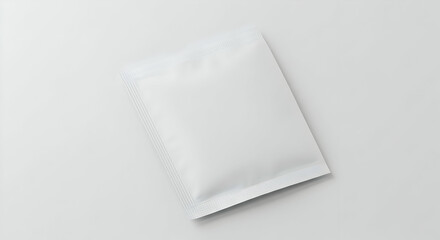 Blank White Square Packaging Mockup