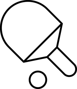 Bedminton icon stock vector illustration