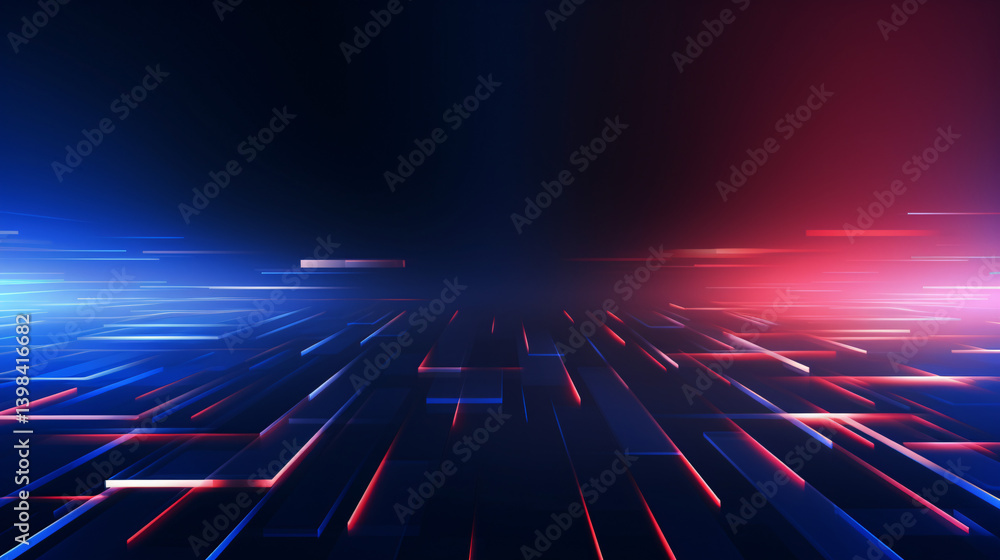 Poster minimalist and elegant technology background with bright, clean design, ideal for modern digital pre