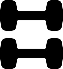 Dumber icon stock vector illustration