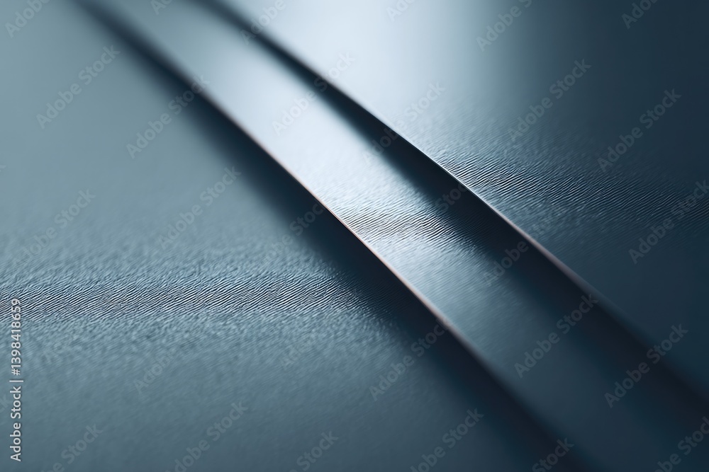 Poster abstract metal sheets in monochrome displaying texture and lines