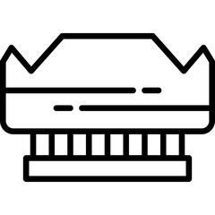 Lens Icon Vector Element