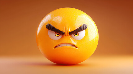 Fototapeta premium Yellow Smiley With Evil Donegenerati