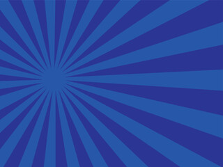 Abstract blue sun rays sunburst backdrop background. seamless retro vintage burst sunrise sunbeam element spiral striped illustration sunray template wallpaper design