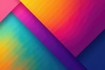 Fototapeta premium Abstract geometric shapes in vibrant hues, ideal for website backgrounds, design, circle, triangle