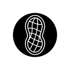 Peanut Butter Icon Nut Spread Vector Graphic Art