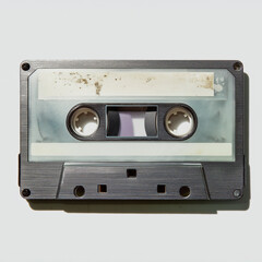 Obraz premium old audio cassette isolated on white