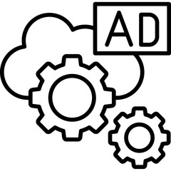 Marketing Automation Icon Vector Element