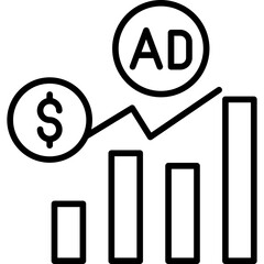 Analytics Icon Vector Element