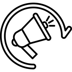 Marketing Automation Icon Vector Element