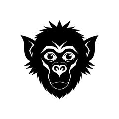 Fototapeta premium vector illustration of a scary skull