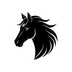 Fototapeta premium horse silhouette vector
