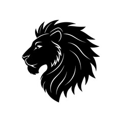 Obraz premium lion tribal tattoo