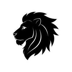 lion head silhouette