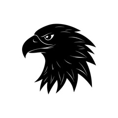 Fototapeta premium eagle head vector illustration