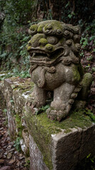 Obraz premium Stone Guardian Lions