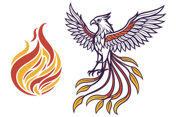 vector illustration of an angel wings