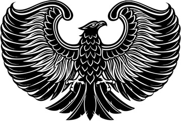eagle with wings