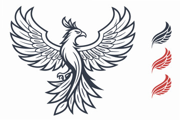 eagle with wings