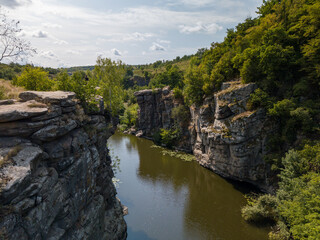 Fototapeta premium Canyon in the village of Buki
