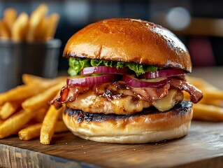 Gourmet Burger & Fries