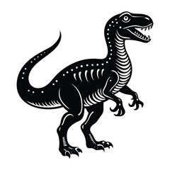 tyrannosaurus dinosaur vector illustration