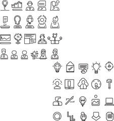 Social media icons set