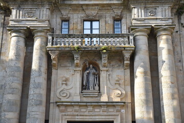 Monastère de San Martín Pinario à Saint-Jacques à Compostelle. Espagne