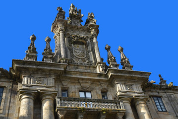 Monastère de San Martín Pinario à Saint-Jacques à Compostelle. Espagne