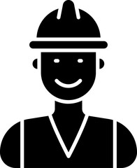 Builder icon stock vector illustration