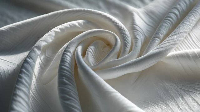 Background of white fabric texture for sports apparel showcasing a football jersey.