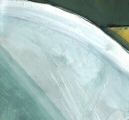 Expression of painting color and brushstroke.  Abstract illustration for background