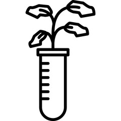 Flask Icon Vector Element