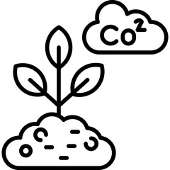 Photosynthesis Icon Vector Element