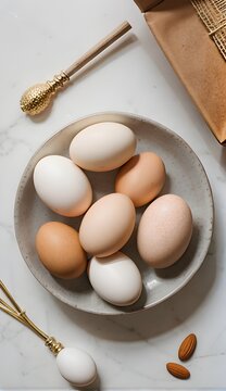 Decorative easter eggs for home accessory use.