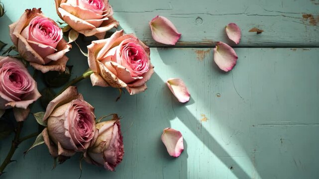 Dried Flower Against Background