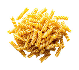 Spiral pasta dish preparation kitchen food isolated on transparent background, png