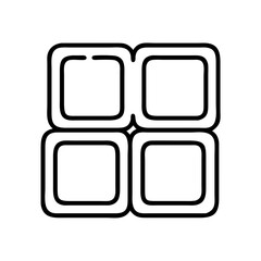 Download abstract square pattern vector design element for graphic design and decoration needs now available