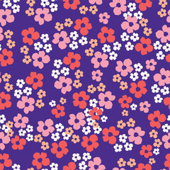 Exotic hand drawn flowers, seamless patterns with floral for fabric, textiles, clothing, wrapping paper, cover, banner, home decor, abstract backgrounds