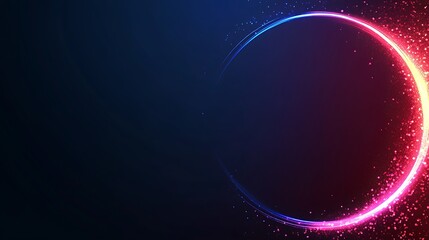 Abstract circle graphic design