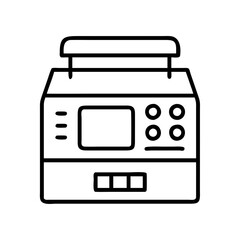 Find the best lab equipment outline vector for research and science experiments and analysis