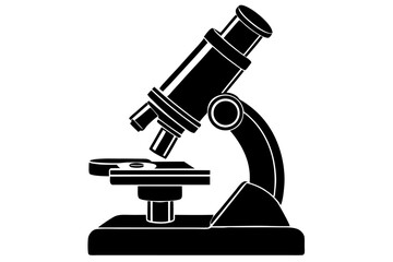 microscope vector illustration