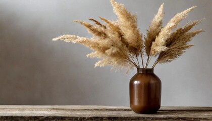 Naklejka premium still life with wheat ears